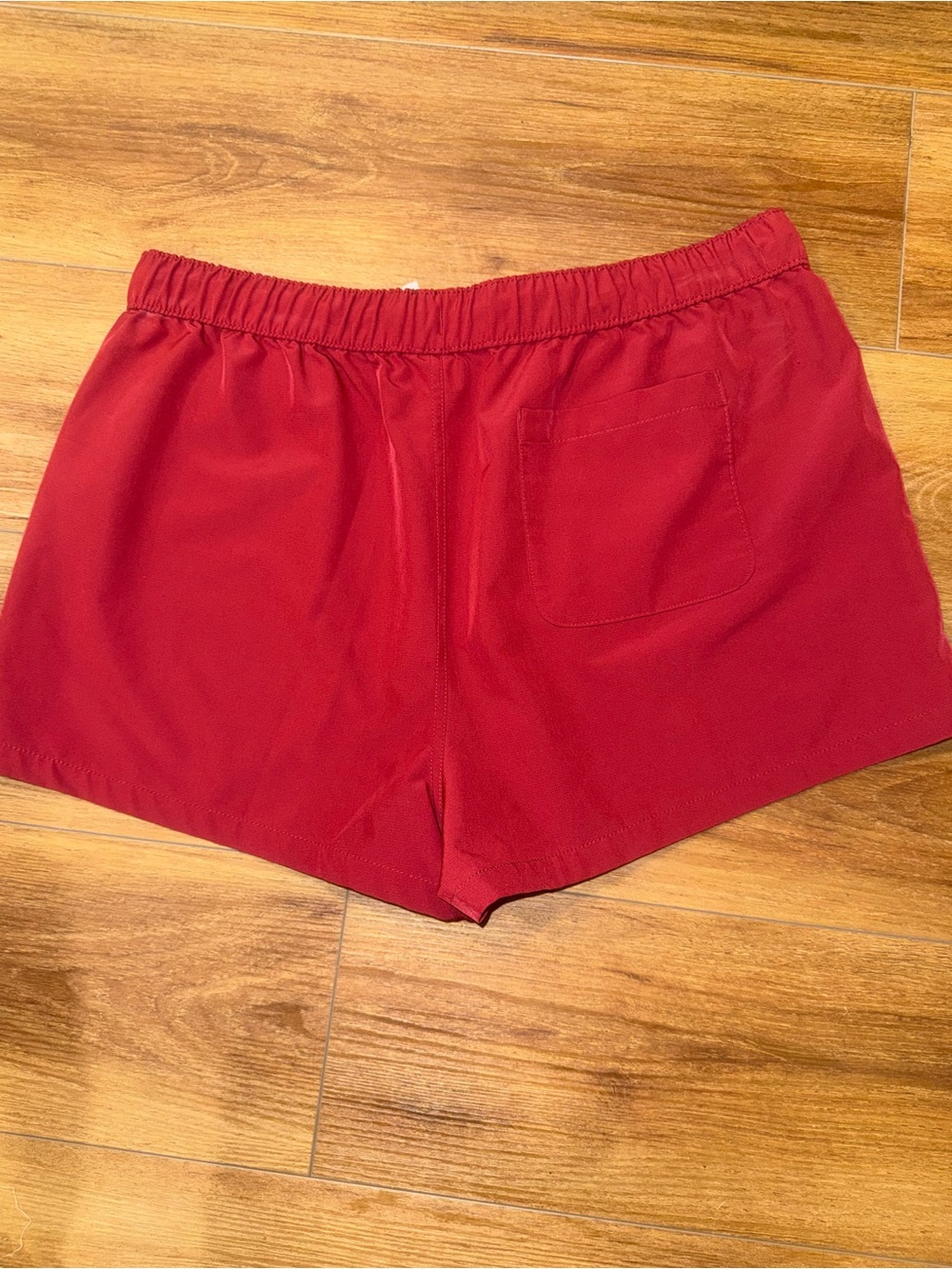 Brick red Drawstring Shorts - Picture 4 of 4